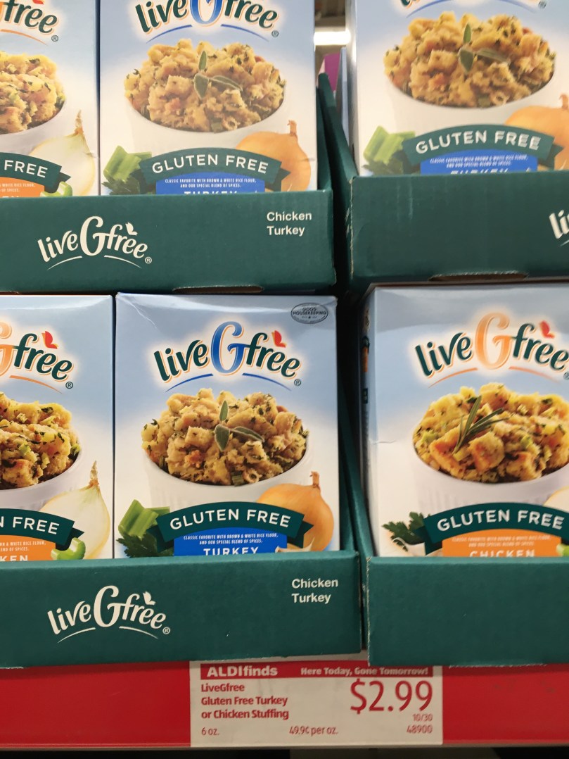 Aldi Live G Free Stuffing 2109
