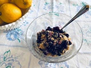 Blueberry Crisp